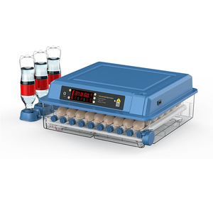 220V/220V + 12V tự động gà trứng lồng ấp cao tỷ lệ nở 64 trứng 360 độ con lăn khay vịt ngỗng chim cút chim bồ câu mới PP - Product Image 2