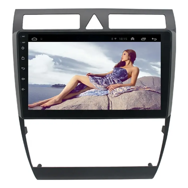 9 polegadas 4 10 Núcleos Android Áudio Do Carro Dvd Multimídia Player de Vídeo Rádio Stereo Sistema de Navegação Gps Para Audi A6 1997-2004