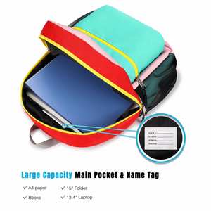 Sac à dos personnalisé pour la maternelle, logo imprimé, sac d'école pour enfants, adolescents - Product Image 3