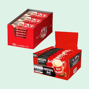 Holidaypac Custom Supermarket Food Ready Packaging Cardboard Counter Display Candy Chocolate Chewing Gum Tear Away Display Box