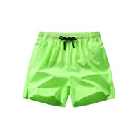 Shorts de course trois-quarts en soie glacée à séchage rapide pour couple, confortables et extensibles, multicolores, pour l'extérieur, collection été, vente en gros