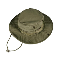 Topi Bucket UPF 50 + pria dan wanita, topi matahari Boonie dapat dilipat untuk kegiatan luar ruangan