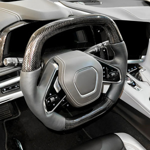 Volant en fibre de carbone pour Chevrolet <span class=keywords><strong>Corvette</strong></span> C8 Stingray, vente directe d'usine, fabriqué en Chine - Product Image 2