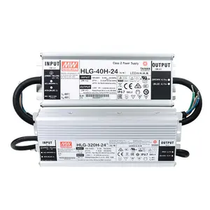 Meanwell HLG-80H Serie 80W Singola Uscita di Commutazione di Alimentazione HLG-80H-24 24V HLG-80H-24A HLG-80H-24B HA CONDOTTO il Driver