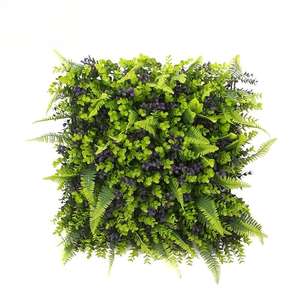 Faux Panneaux De Panneau D'herbe De Haute Qualité Tropical Rustique Fougère Feuillage Fo <span class=keywords><strong>Jardin</strong></span> Visage Plantes Plantes Artificielles En Plein Air Mur Vert - Product Image 5