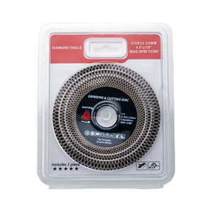 شفرة قطع البورسلين الفائقة، شفرة طحن ماسية، شفرة منشار توربو لقطع وطحن الجرانيت والرخام والبلاط - Product Image 3