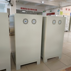 Высокомощный лазерный станок, трехфазный полностью автоматический стабилизатор напряжения, SBW-200KVA со светодиодным дисплеем, тип продукта, стабилизаторы - Product Image 5