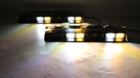 Luces estroboscópicas para parabrisas interior 2 en 1, 96 LED, 26 modos, tablero de emergencia, advertencia de peligro, luces intermitentes de seguridad para asesor de tráfico