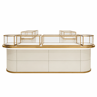 Luxuriöse Maßgefertigte Schmuck-Vitrine mit LED-Beleuchtung Umweltfreundliches & Langlebiges Design für Einzelhandelsgeschäfte & Einkaufszentren