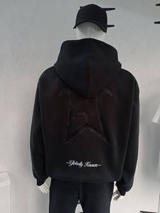 Sweatshirts mit Überschnittenen Schultern 360 g/m² bis 600 g/m² mit Benutzerdefiniertem Siebdruck, Boxy Fit Hoodie, 3D-Stickerei, Handtuch-Stickerei, Mindestbestellmenge 1 Stück - Product Image 6