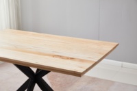 Nouvelle Table à Manger Design 2024, Vente Chaude en Europe, Directement de l'Usine Chinoise, Meuble de Salle à Manger Populaire et Abordable