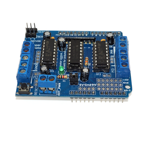 Carte d'extension de commande de moteur OKY2151 L293D pour 4 moteurs DC, 2 pas à pas et 2 servomoteurs pour Arduino Mega, pour projets de robotique Arduino - Product Image 5