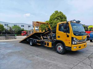 Fournisseur chinois Foton 4x2, conduite à gauche, diesel, nouveau camion de dépannage lourd, réparation routière, plateau de <span class=keywords><strong>remorquage</strong></span>, vente - Product Image 2