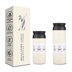 Tasse à café isotherme portable en acier inoxydable japonais 304, 350/500 ml, personnalisable, avec isolation sous vide, maintien au chaud 12-24h - Product Image 1