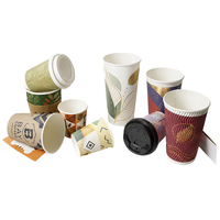 Gobelet/Bol en papier pour crème glacée à double paroi de 5 oz avec logo personnalisé, couvercles, mini-conteneur pour dessert, crème glacée avec couvercle en dôme pour emporter