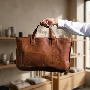 Bolso de Viaje Personalizable de Cuero Genuino para Mujer, con Doble Correa Cruzada, Cierre de Cremallera, Duradero, Capacidad 3L+, Modelo BS - Product Image 4