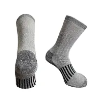 ถุงเท้าขนสัตว์แบบหนาเหมาะสำหรับการเดินป่า,ถุงเท้าผ้าขนแกะ Merino ทำงานในฤดูหนาว