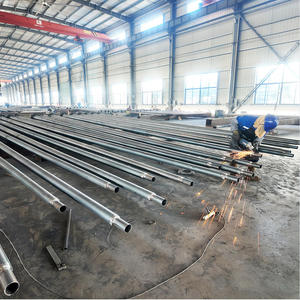 Q235 Material Conical Galvanized Street Light Pole 3m 4m 5m 6m 7m 8m 9m 10m 11m 12m <strong>Solar</strong> <strong>Lamp</strong> <strong>Post</strong> - Product Image 2