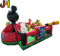 Mickey Souris Gonflable Videur Château Gonflable Sautant Gonflable Mickey Parc Pour Enfants Aire De Jeux