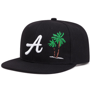 Cappello Hip Hop a 6 Pannelli con Ricamo 3D, Visiera Piatta, Stile Street, Personalizzabile, in Cotone, Snapback, per Vendita all'Ingrosso Unisex - Product Image 3