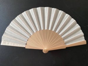 Tùy Chỉnh Màu Sắc Tay 23Cm Heldfan Soild Gỗ Vải Gấp Người Hâm Mộ Đám Cưới Bằng Gỗ Thủ Công <span class=keywords><strong>Fan</strong></span> Với Dây Đeo Sợi Dây Thừng - Product Image 6