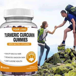Gomitas Veganas de Cúrcuma y Jengibre con Curcumina, Suplementos Alimenticios OEM - Product Image 4