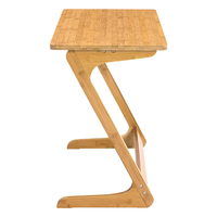 Combohome Z-Shape Multi-Functional Furniture End Bed Side Laptop Desk Table basse en bambou pour le salon
