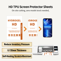 Film Hydrogel TPU HD 120*180mm 150um Protection d'écran universelle Prêt à expédier