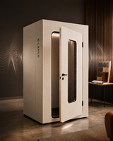 Cabine insonorisée pour la musique, cabine d'enregistrement vocal, salle acoustique modulaire pour le chant et la pratique des instruments
