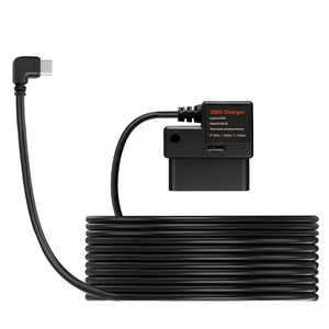 สายเคเบิลแปลงไฟรถยนต์ OBD สายแปลงไฟรถยนต์ 12V/24V เป็น 5V แบบสามแกน สำหรับบันทึกภาพแบบไทม์แลปส์ สายไฟสำหรับตรวจสอบการจอดรถ รุ่น L204 - Product Image 5