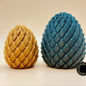 Multi-color 3D Printed Dragon <b>Egg</b> with Transformable Design Stress-relief Squeeze <b>Toy</b> for Boys and Girls Ages 15+ to Collect - Product Image 1
