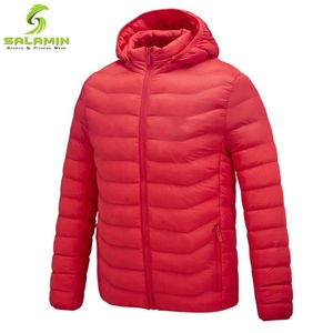 New Arrival Custom Logo <b>Men's</b> Bubble Puffer Jacket Warm Winter <b>Men</b> Long Sleeve Zipper Jacket for <b>Men's</b> - Product Image 4