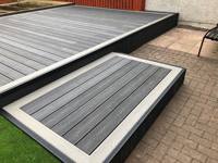 Planche de plancher en bois de haute qualité WPC pour l'extérieur à bon prix
