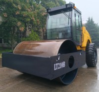 Livraison Gratuite Compacteur Vibratoire Routier à Roue Unique 10 Tonnes LT210B