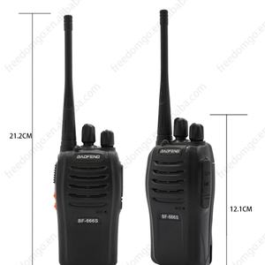 วิทยุสื่อสารมือถือ BAofeng BF-666S มืออาชีพ400-470 MHz 12เดือน li-ion 16 sedi Baofeng 400-470 MHz - Product Image 4