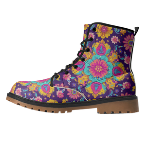 POD Custom Martin <b>Boots</b> 2025 Autumn-Winter Thick Sole British-Style Printed Pattern Personalized <b>Ankle</b> <b>Boots</b> - Product Image 4