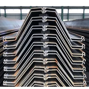 Hydraulic construction cofferdam watertight enclosure steel structure Z shape sheet piling