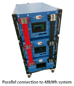 Paquete de Baterías LiFePO4 de 16 kWh, 51.2V, 314 Ah, con Comunicación CAN - Product Image 2