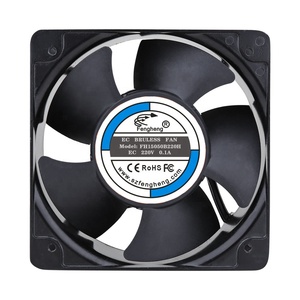 China Fabrik Axiallüfter Abluftventilator 15050 150 mm 150x150x50mm EC 12V 24V 110V 220 Volt 6 Zoll Kühlventilator für Kühlschrank - Product Image 2