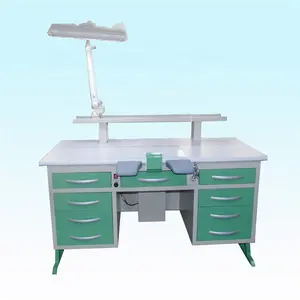 Meja Lab Gigi, Peralatan Laboratorium Dental Pasokan Logam Lembar Logam Kerja Dental