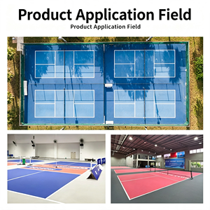 GQK <b>PVC</b> Flooring <b>Tiles</b> Multi-Sport Gym Use Anti-Slip Shock Absorption Eco-Friendly Indoor Outdoor Purple - Product Image 3