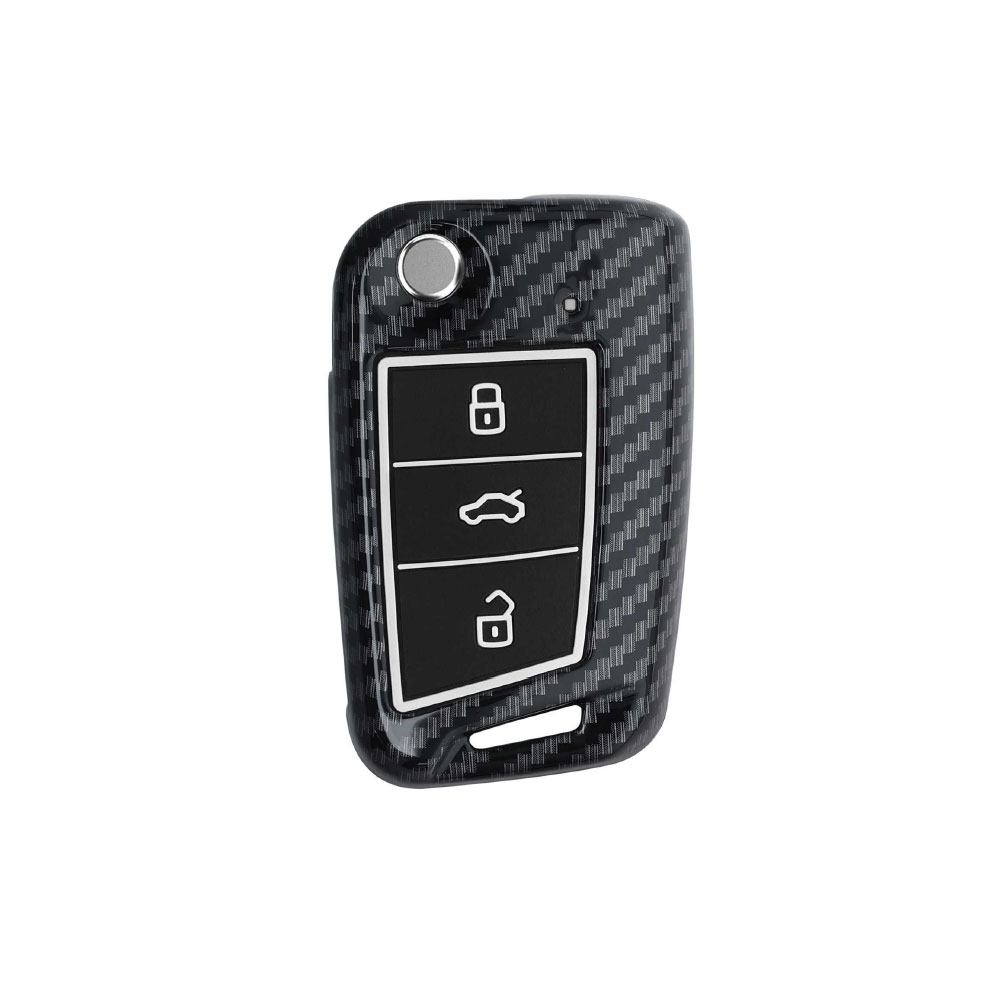 ABS Silicon Car Key Cover Case for Volkswagen Car Key Accessories