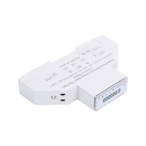 Monofase 100A Modbus LCD misuratore di energia 645 serie KWH <span class=keywords><strong>metro</strong></span> One Pole DIN Rail RS485 comunicazione Modbus LCD misuratore di energia uno - Product Image 6
