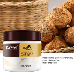 Masque capillaire Karsell au collagène lissant à la kératine pour soin des cheveux hydratant et hydratant de marque privée professionnelle - Product Image 4