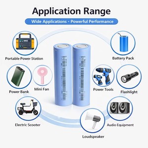 แบตเตอรี่ลิเธียมไอออน EU 18650 25P 3.6V 2500mAh 12C แบบชาร์จได้ สำหรับไฟฉาย พาวเวอร์แบงค์ เครื่องมือ DIY และอุปกรณ์อิเล็กทรอนิกส์แบบพกพา - Product Image 5