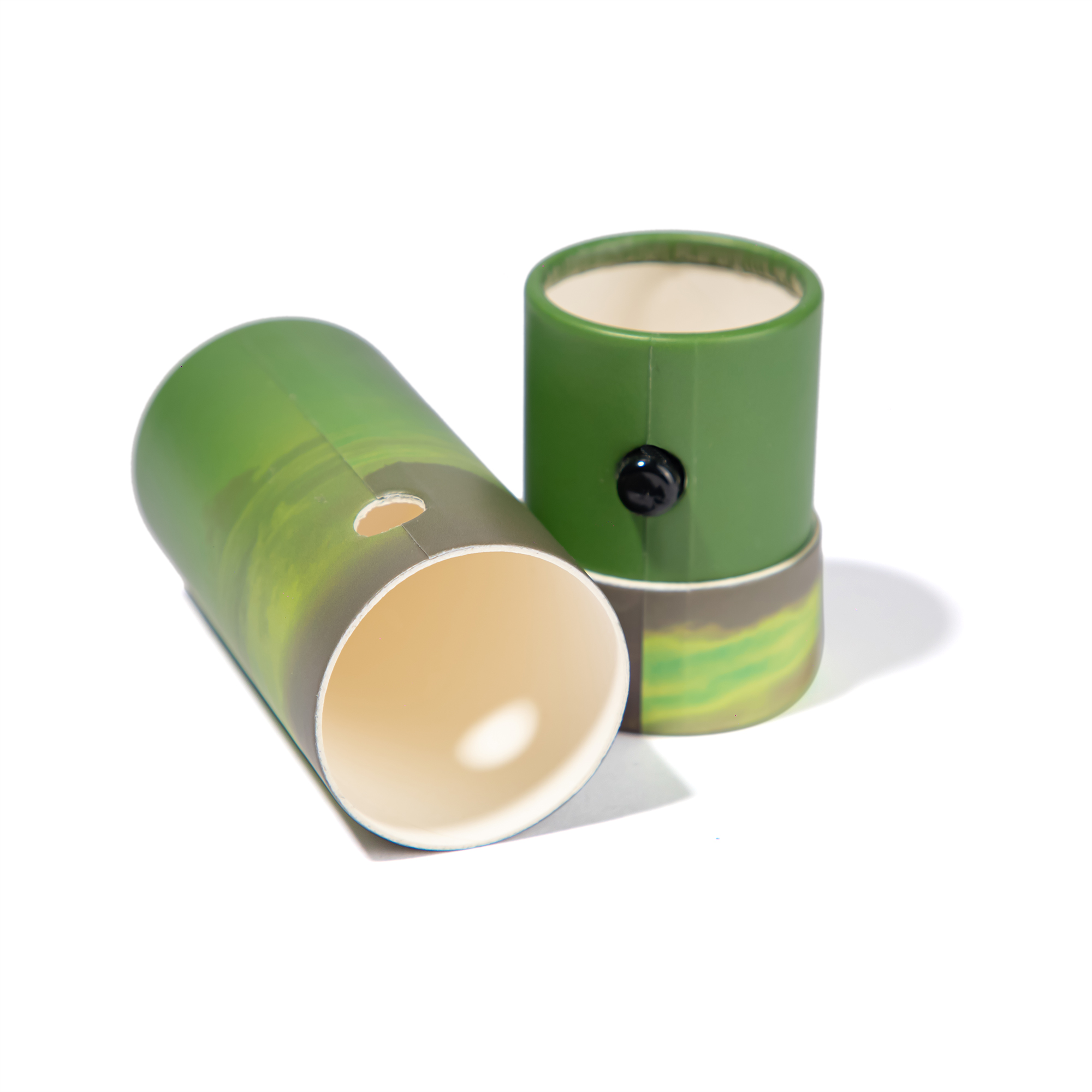 Cylinder Corrugated Paper Tube Pantone Printing Childproof Matte Lamination