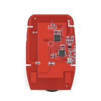 Vente chaude multi-fréquence 260-868MHz porte de garage porte télécommande 433,92MHz code roulant et télécommande à code fixe