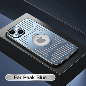 Étui de téléphone magnétique antichoc en alliage d'aluminium à dissipation thermique adapté aux iPhone 12, 13, 14, 15, 16, 17 - Product Image 5