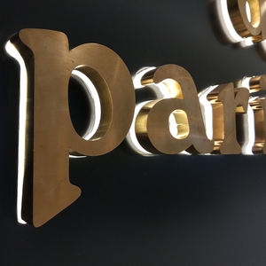 Fait sur commande Led Rétro-Éclairage Publicitaire Logo Ville Signage <span class=keywords><strong>Café</strong></span> Signe de Lettre De <span class=keywords><strong>Canal</strong></span> - Product Image 5