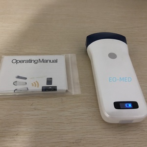 Échographe vétérinaire portable sans fil couleur numérique complète en mode B, 128 éléments, sonde sans fil CU11 - Product Image 2